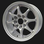 13' alloy wheel hub